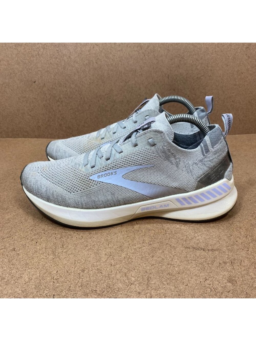 Brooks Bedlam 3 Womens Running Shoes Gray Mesh Size 10 Guiderails Lightweight
